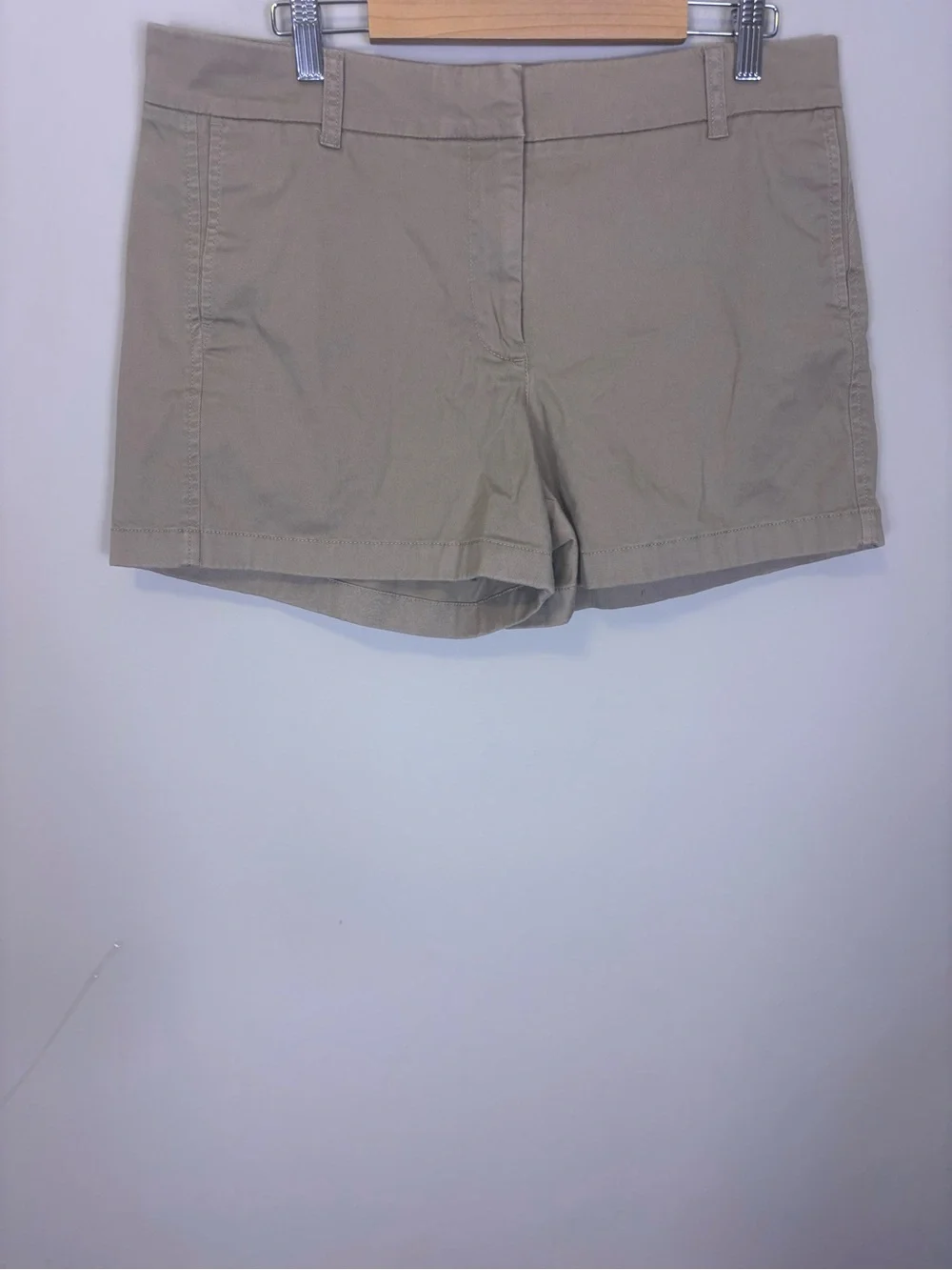 J. Crew Tan Cotton Chino Shorts Women’s 12